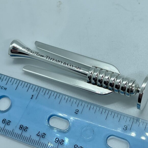 Tiffany & Co Paloma Picasso Golf Divot Tool Ball Marker Tee Set Sterling - Picture 11 of 11